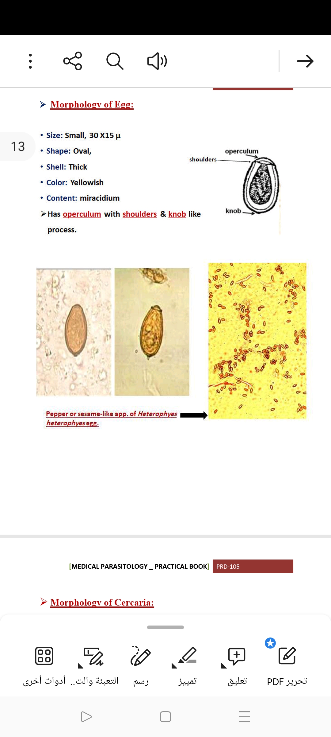 Parasitology